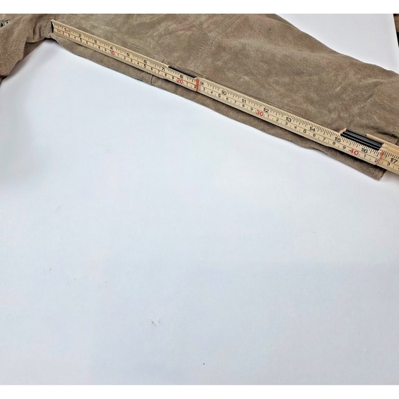 Blank NYC Suede Moto Leather Jacket Women's‎ Size LP - Picture 12 of 12